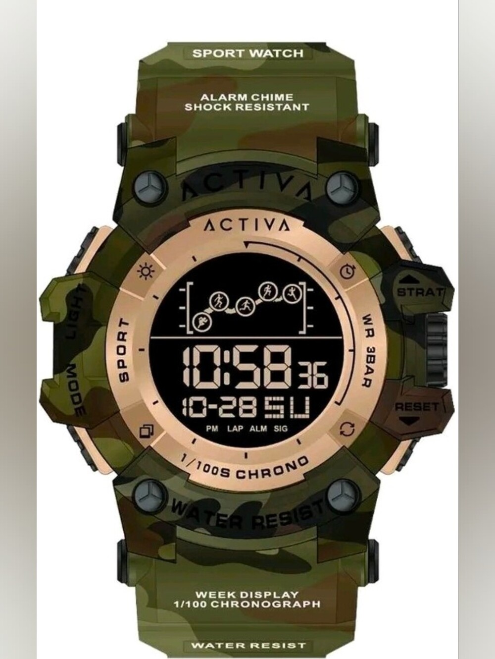 Activa Summit X Invicta Digital Unisex Watch - (#85)